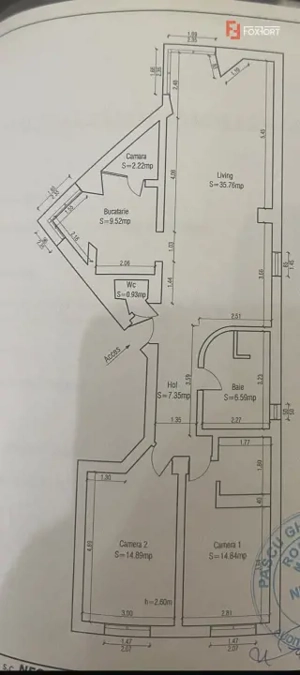 PIATA UNIRII-CENTRU- Apartament cu 3 camere - TIMISOARA-92 MP - imagine 9