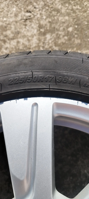 Jante Audi 17" cu anvelope vara ca noi - imagine 3