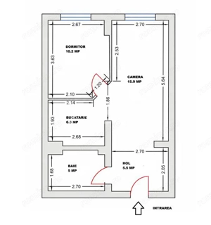 Apartament de vanzare 2 camere bloc cu lift Broscarie Opera Residence - imagine 3