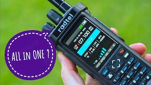 Statie radio Radtel RT 950 PRO 10W CB UHF VHF AM FM SSB 153 kHz   620 MHz