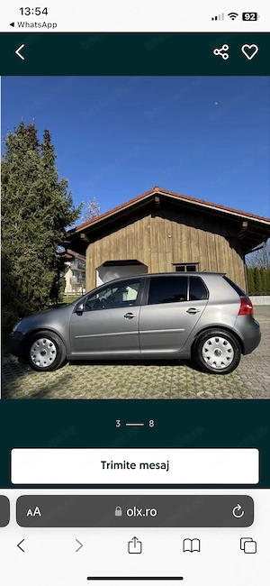 Golf V TDI anul 2006 - imagine 3