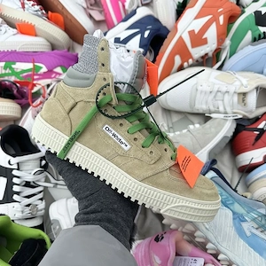 Off-White Off Court Dark Grey Suede 100% Originali