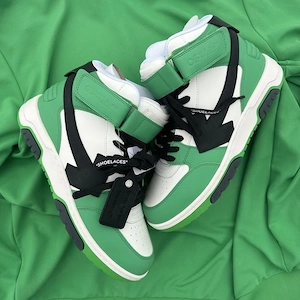 Off-White Out Of Office Mid Green Black
