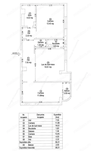 Apartament 3 Camere | Etaj 4/5 | Bucovina - imagine 6