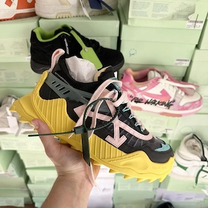 Off-White Odsy-1000 Black Yellow Pink- 100% originali
