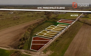 Parcele de vanzare cu toate utilitatile - Mosnita Noua - imagine 2