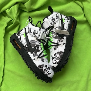 Pantofi Sport Air Force 1 Mid Off-White Grim Reapper - 100% originali