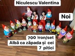 Vand Set Alba ca zapada si cei 7 pitici noi