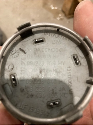 capace originale jante aliaj Opel - imagine 2