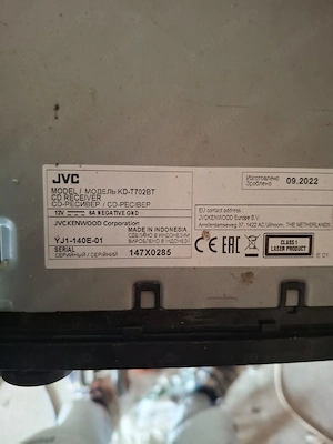 Casetofon Jvc de vanzare - imagine 2