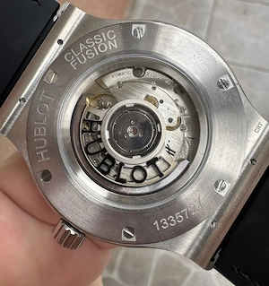 Hublot Classic Fusion Bang 45 mm White JJF A2892 Fabricat 1:1 ca originalul - imagine 2