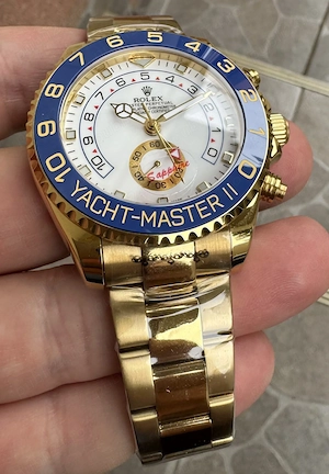 Rolex Yacht-Master Auriu 44 mm Automatic Safir Ceramic