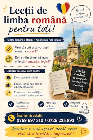 Pregatire limba romana