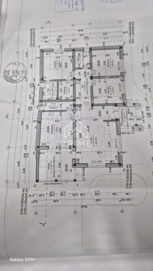 DE VANZARE CASA SEMIFINISATA , OARDA DE JOS ,113 MP , TEREN 500 MP, - imagine 5