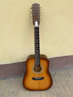 chitara acustica Reghin Apollo 12 corzi ( double six )
