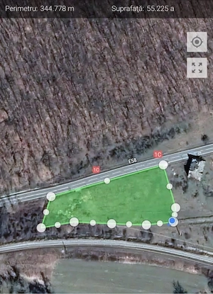 Teren 5.300 mp cu 170 ml front la E58 (Cluj Baia Mare), ideal investiție comercial