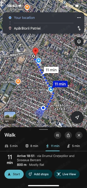 Garsoniera de închiriat open space zona Apărătorii patriei - imagine 9