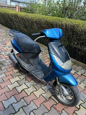 Vand schimb scuter peugeot vivacity 80cc 2t setul si chiuloasa noi cu acte!! - imagine 2