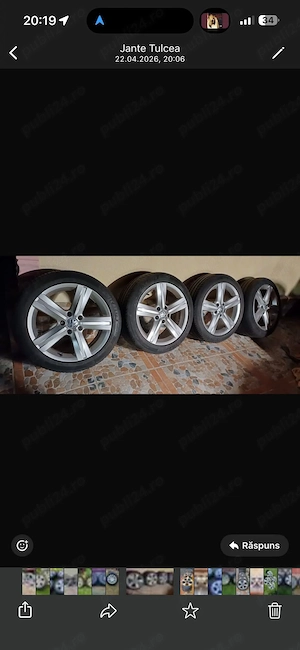 Jante aliaj R17 5x112 Vw.Audi.Skoda.Seat.Mercedes  - imagine 4