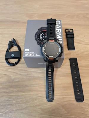 Garmin Instinct 3 Solar 45mm ca nou - imagine 2