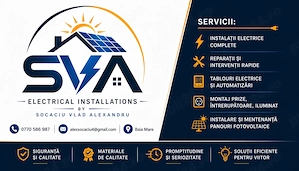 Execut lucrări de instalații electrice