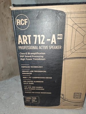 RCH ART 712-A boxa activa Noua nefolosită 