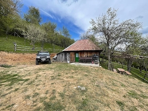 Casă , livada și pădure Bătrâna jud Hunedoara ținutul pădurenilor.