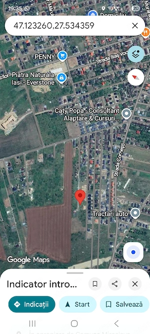 Teren intravilan de vânzare   Valea Adâncă, Strada Minerva (Miroslava, Iași) - imagine 3