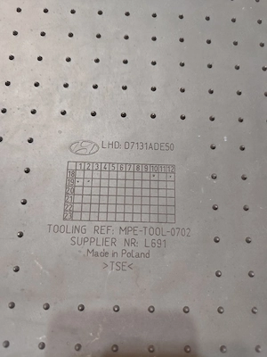 Presuri auto originale Hyundai Tucson - set complet - imagine 3