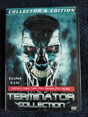 Boxset TERMINATOR, 6 filme, DVD-uri originale, subtitrate RO