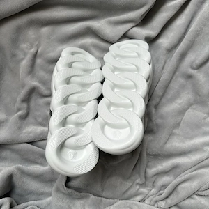 Pantofi Sport Versace Chain Reaction V3 Gri-mov-alb 100% originali - imagine 4