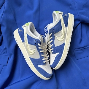 Pantofi Sport Nike SB Dunk Pro Qs Fly Streetwear Gardenia - Albastru - Nike Sb Rari - 100% originali