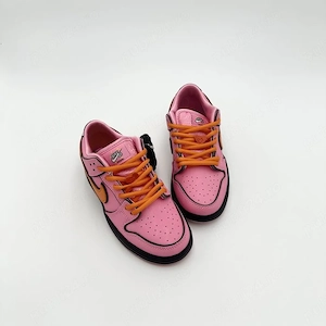 Pantofi Sport Copii Nike Sb Dunk Low The Powerpuff Girls Blossom si Buttercup -100% originali - imagine 3