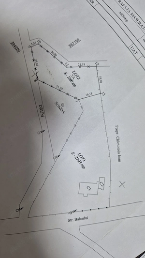 Vand teren in Baicoi Prahova 1000 mp 