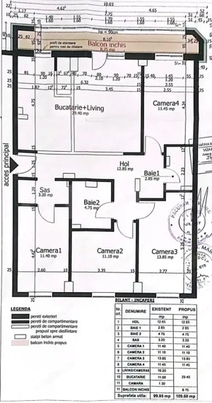 Apartament 5 camere, 100 mp, parter, pivniță 100 mp, zona Calvaria Mănăștur - imagine 3