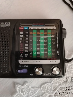 Radio portabil nou 