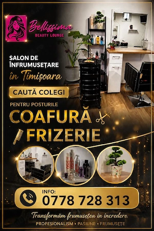 Salon de infrumusetare cauta colegi 