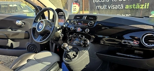 Fiat 500 cabrio an 2011 motor 0,900 cm3 benzina euro 5 clima Garantie - imagine 6