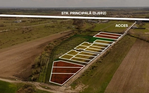 Parcele de teren 11 bucati Duplex / Bloc Comision 0