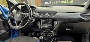 Opel Corsa E an 2019 motor 1400 cm3 benzina 29000 km carte service clima incalzire volan scaune  - imagine 9