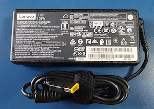 Incarcator original laptop Lenovo 135W, mufa galbena, nou