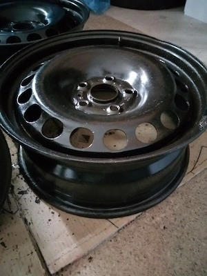 Vand 4 jant otel 205 16 wv golf 4 - imagine 5