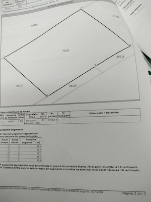 Teren 1000 mp, Ciurbesti langa Sos de Centura, Comision 0% - imagine 2
