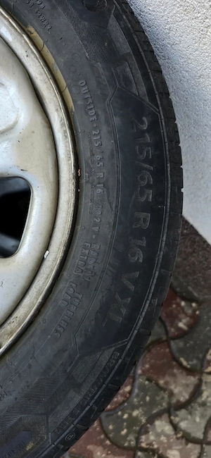 Jante Dacia Duster 5 x 114,3 cu cauciucuri Bravuris 215 65 R16 V XL an 2019 - imagine 2