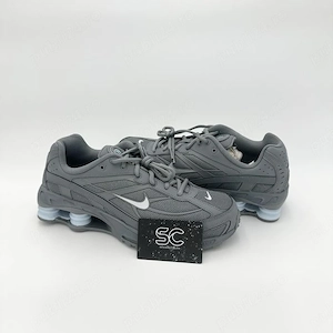 Pantofi Sport Nike Shox Cool Grey - Gri 100% originali