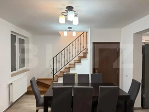 Casă individuală mobilată, 4 camere, teren 400mp foișor complet utilat