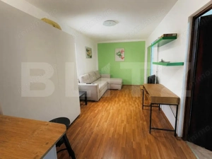 Garsonieră mobilată cu centrală proprie, zona Noua