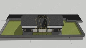Duplex cu 4 camere, despărțit prin camera tehnica  | Mosnita Veche - imagine 2