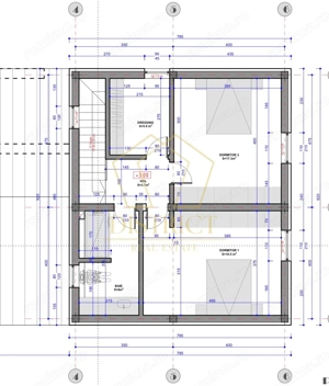 Duplex cu 4 camere, despărțit prin camera tehnica  | Mosnita Veche - imagine 5