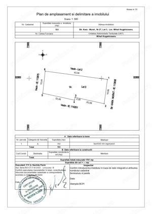 Lot Premium 701 mp – Strada Kara-Murat: Baza ideală pentru casa ta - imagine 6